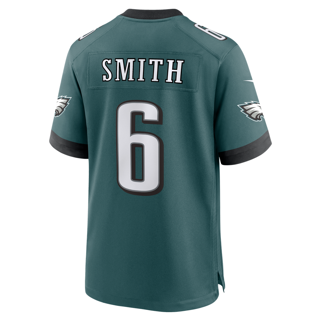 Men's Philadelphia Eagles DeVonta Smith Nike White Game Jersey