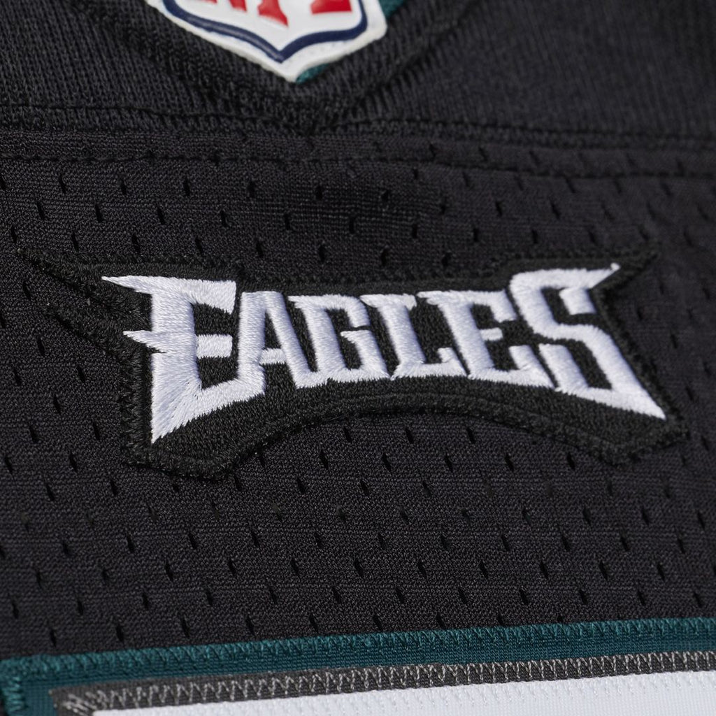 Men's Philadelphia Eagles Michael Vick Mitchell & Ness Black 2012 Authentic Throwback Jersey