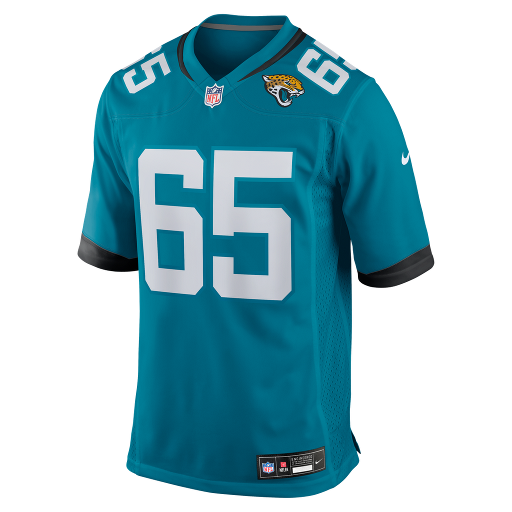 Men's Jacksonville Jaguars Patrick Mekari Nike  Teal Team Game Jersey