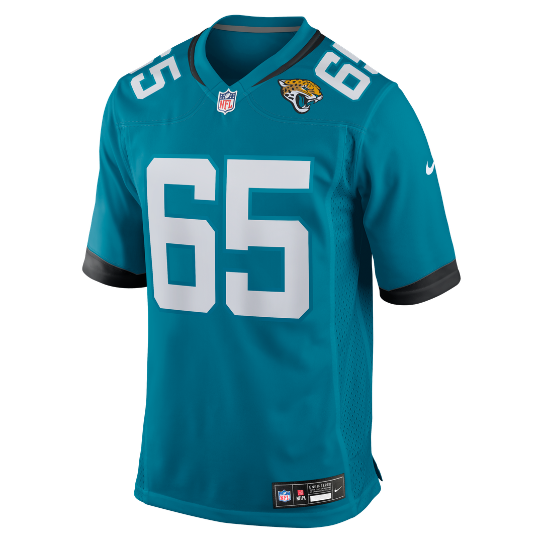 Men's Jacksonville Jaguars Patrick Mekari Nike  Teal Team Game Jersey
