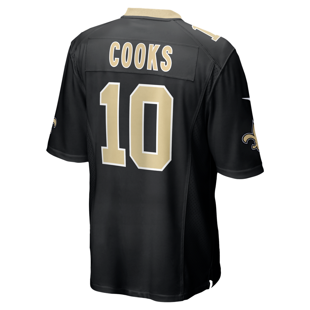 Men's New Orleans Saints Brandin Cooks Nike  Black Team Game Jersey