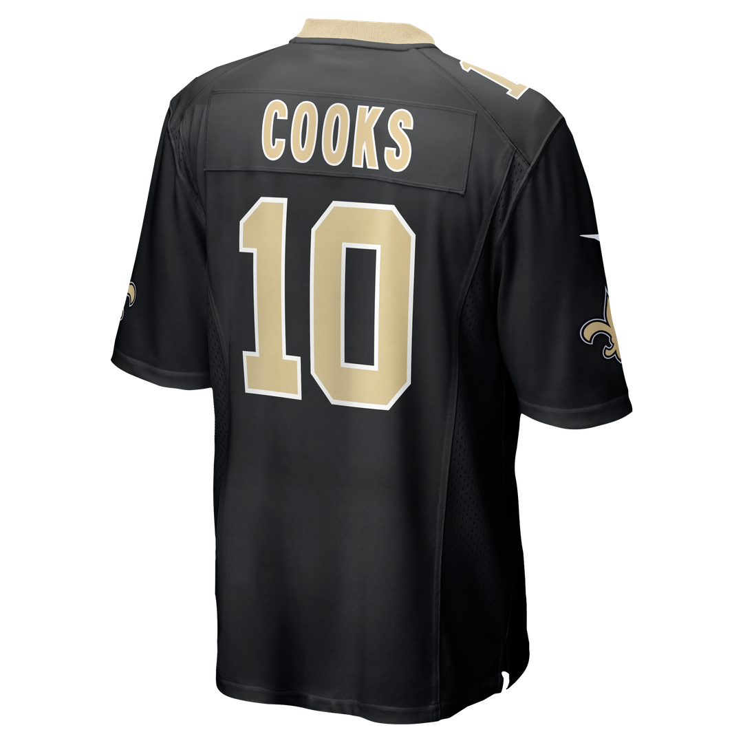 Men's New Orleans Saints Brandin Cooks Nike  Black Team Game Jersey