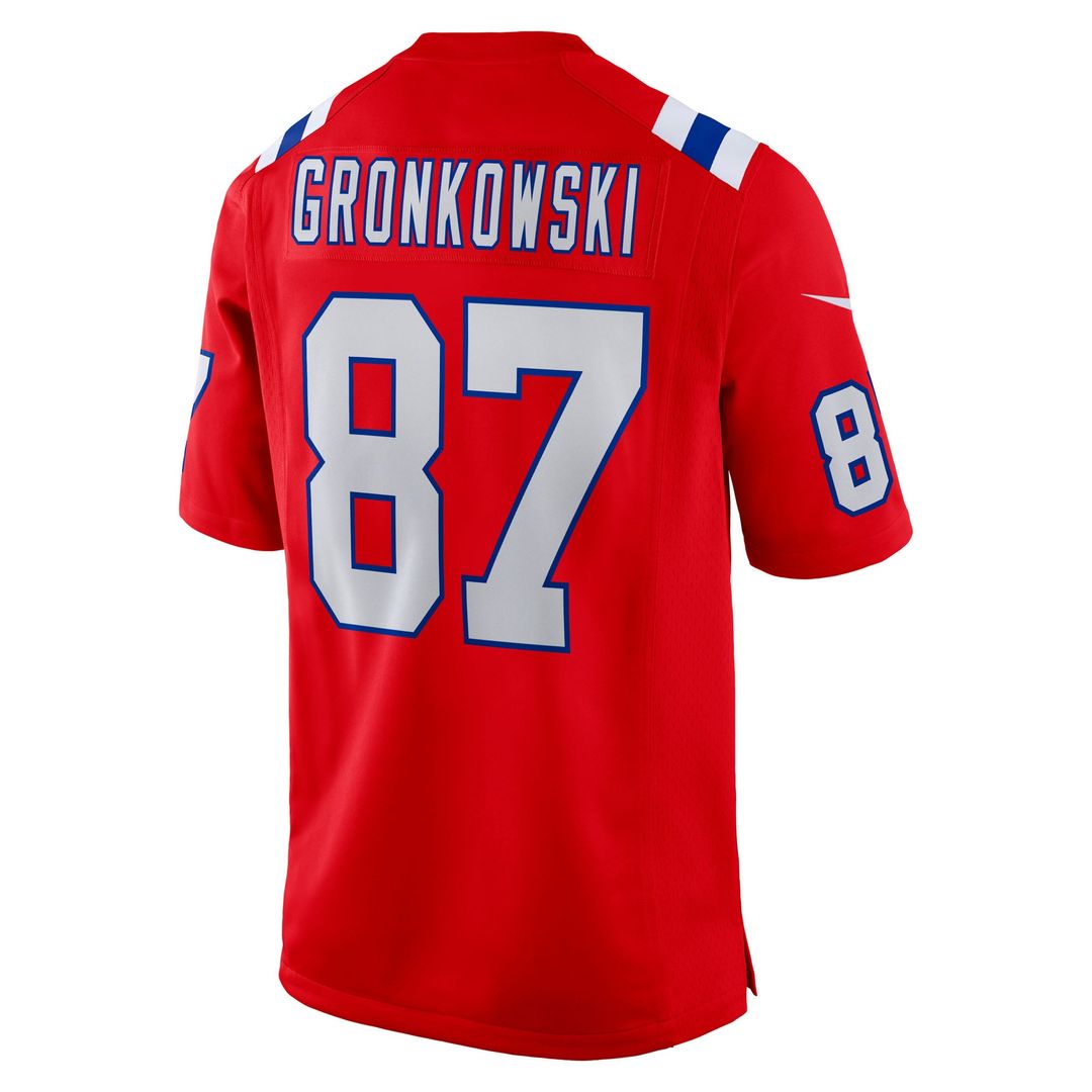 Men's New England Patriots Rob Gronkowski Nike  Navy Team Retired Player Game Jersey