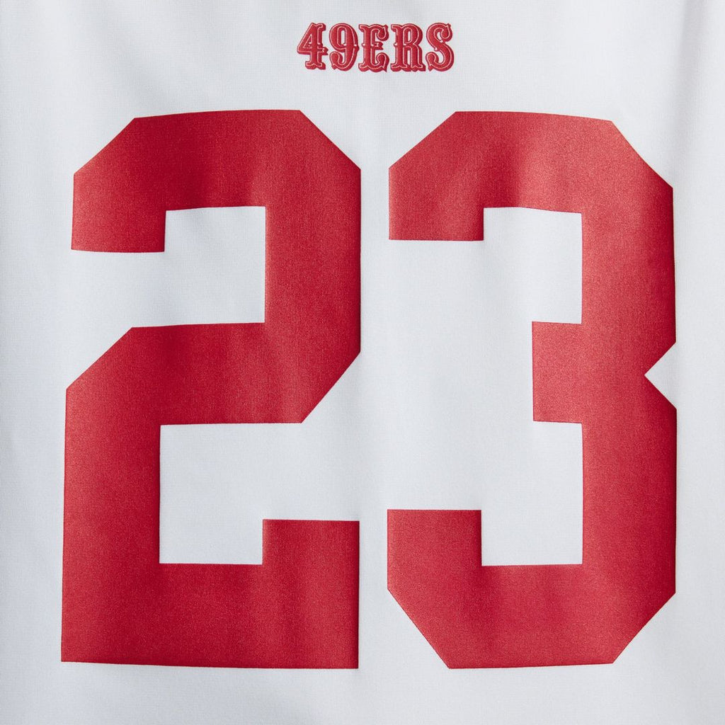 Men's San Francisco 49ers Christian McCaffrey Nike Scarlet Game Player Jersey
