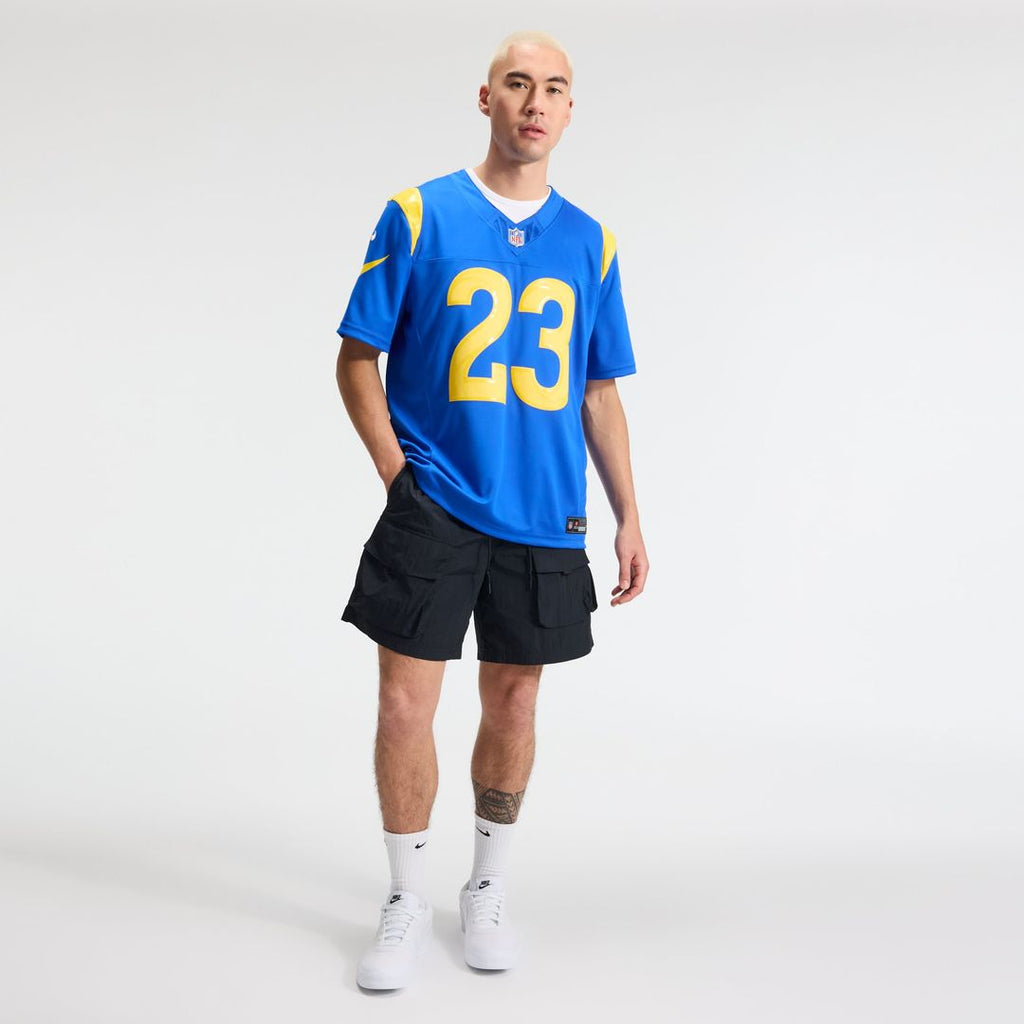 Men's Los Angeles Rams Kyren Williams Nike Royal Team Vapor F.U.S.E. Stitched Limited Jersey