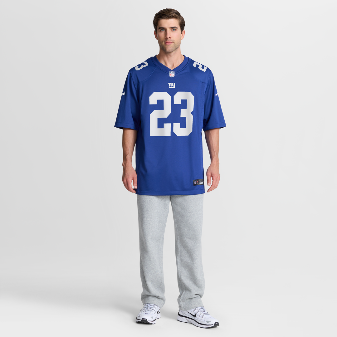 Men's New York Giants Najee Harris Nike Royal Team Game Jersey
