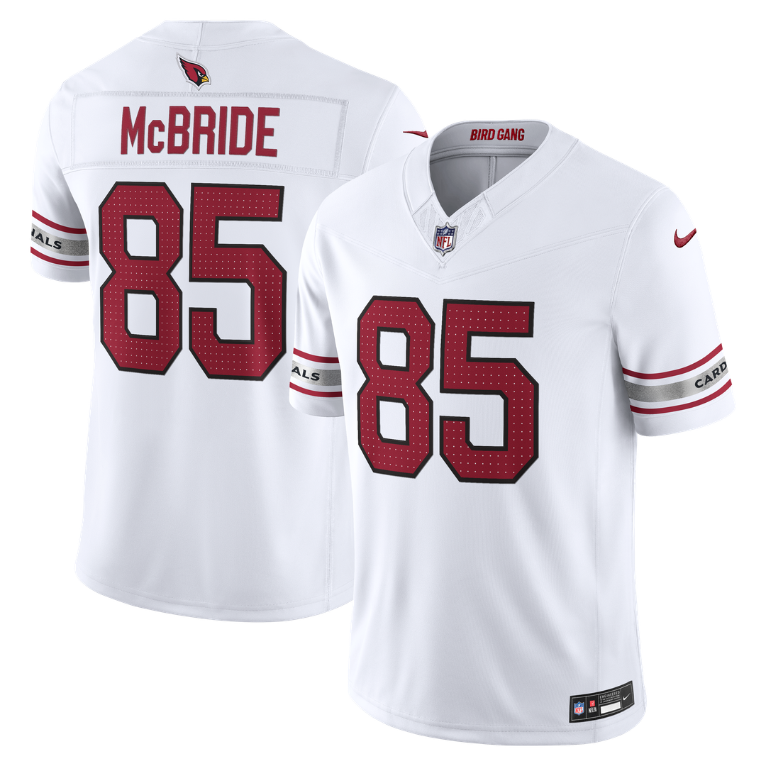 Men's Arizona Cardinals Trey McBride Nike Cardinal Team Vapor F.U.S.E. Stitched Limited Jersey