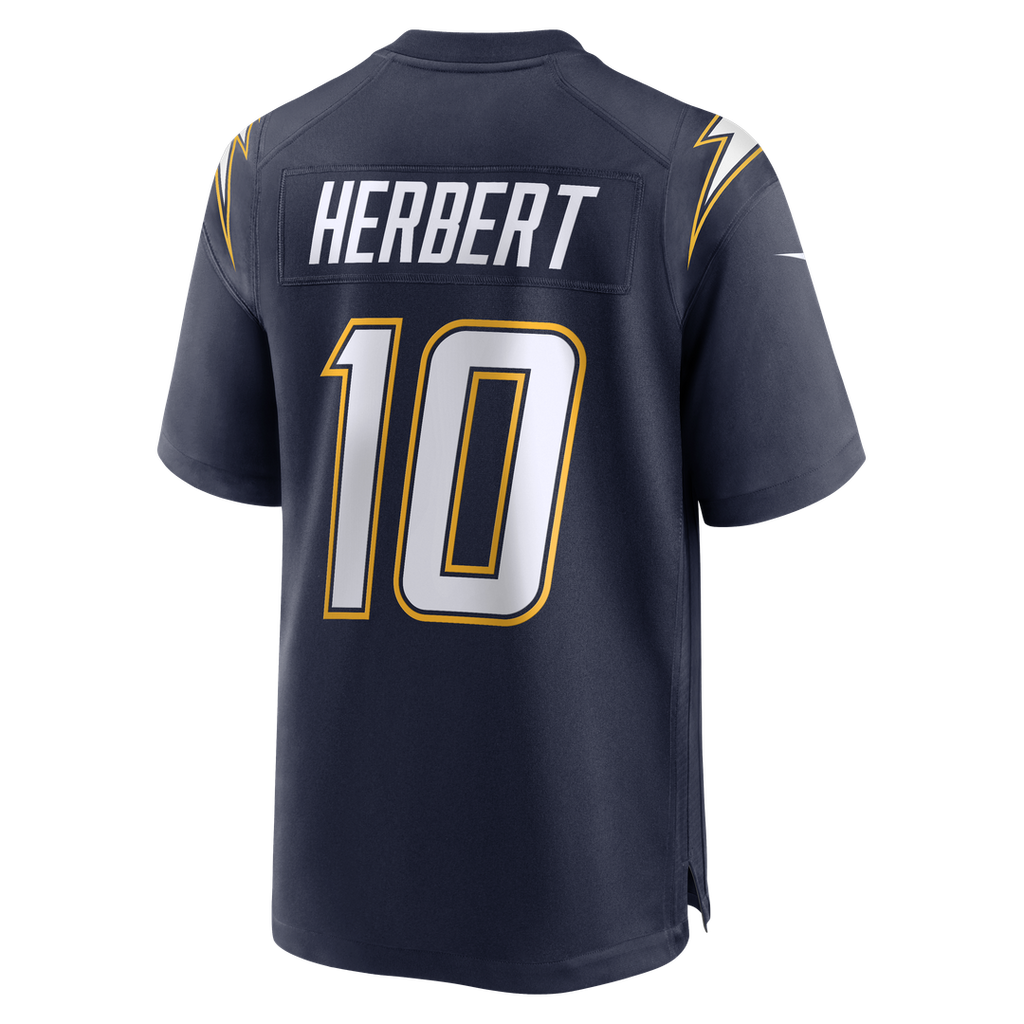 Men's Los Angeles Chargers Justin Herbert Nike Powder Blue Player Game Jersey