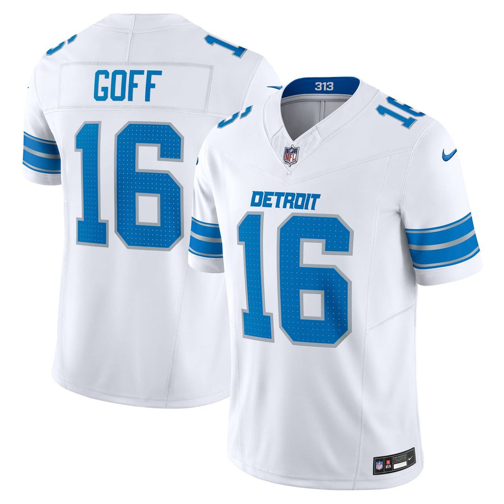 Men's Detroit Lions Jared Goff Nike Black Vapor F.U.S.E. Limited Jersey