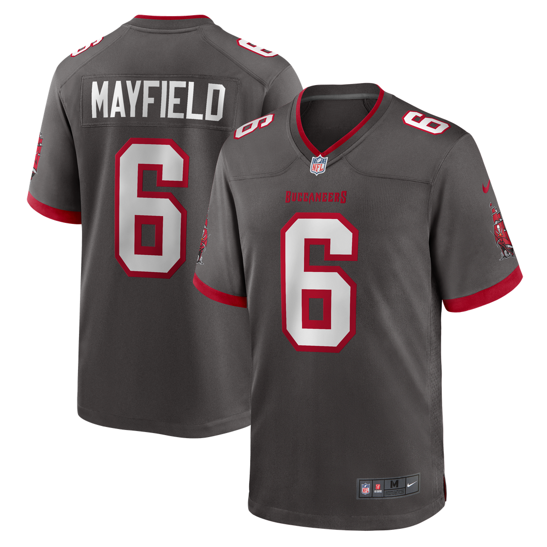 Men's Tampa Bay Buccaneers Baker Mayfield Nike Orange Throwback Game Jersey