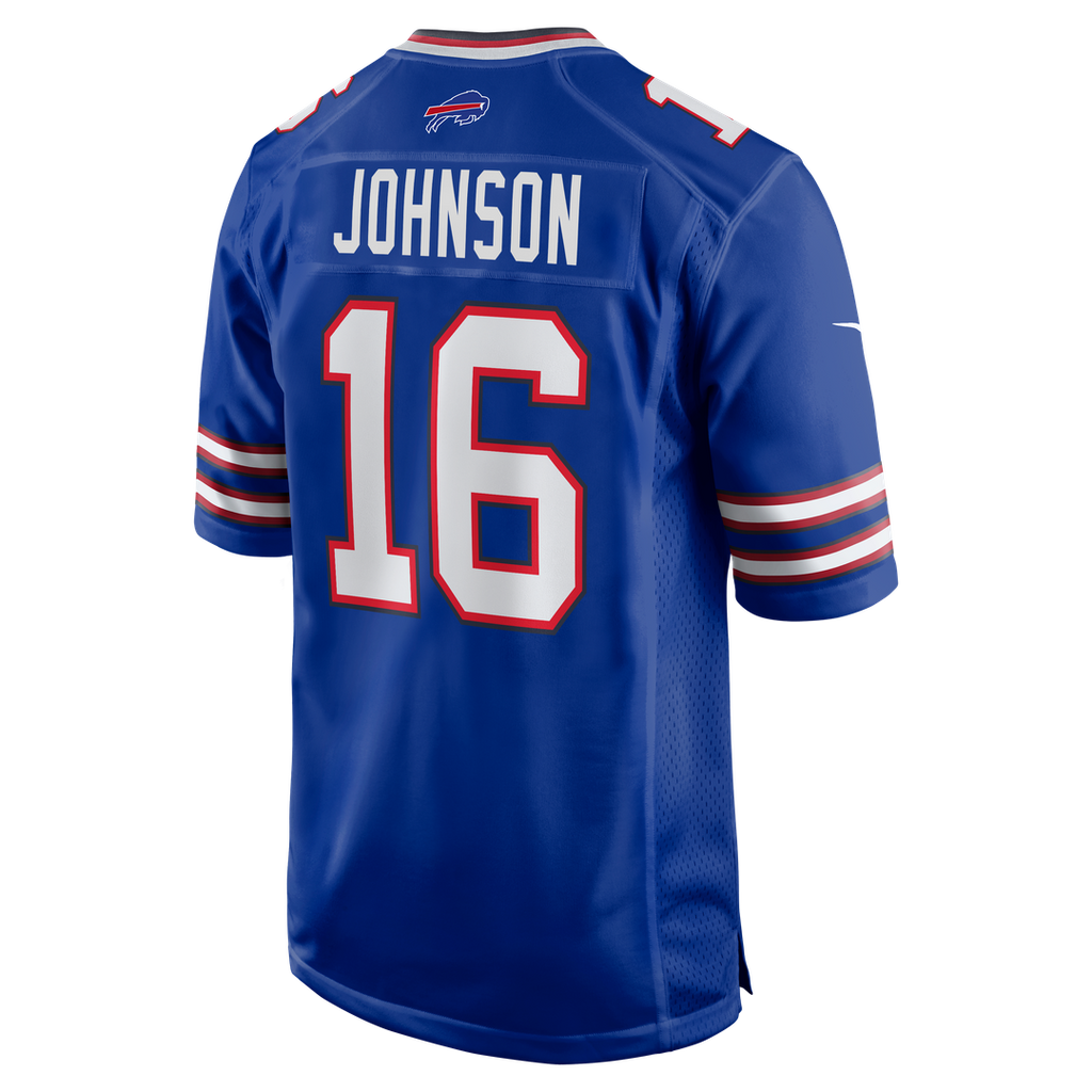 Men's Buffalo Bills Xavier Johnson Nike  Royal Game Jersey