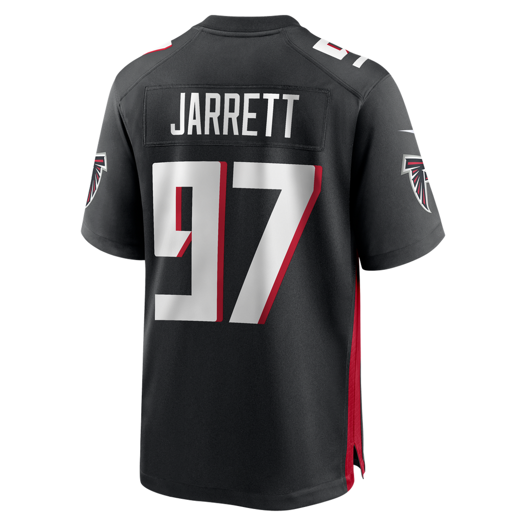 Men's Atlanta Falcons Grady Jarrett Nike Black Game Player Jersey