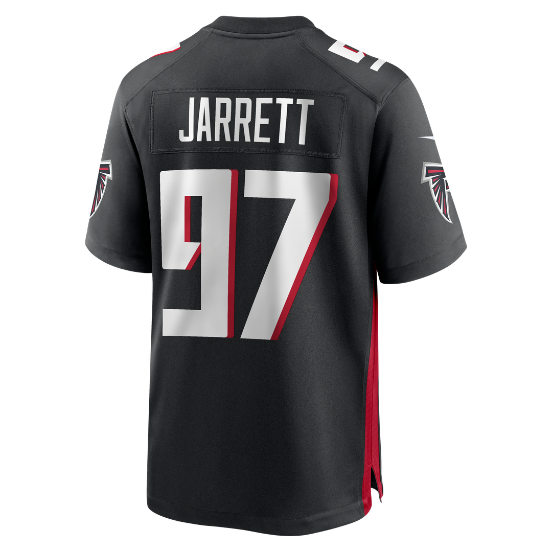 Men's Atlanta Falcons Grady Jarrett Nike Black Game Player Jersey