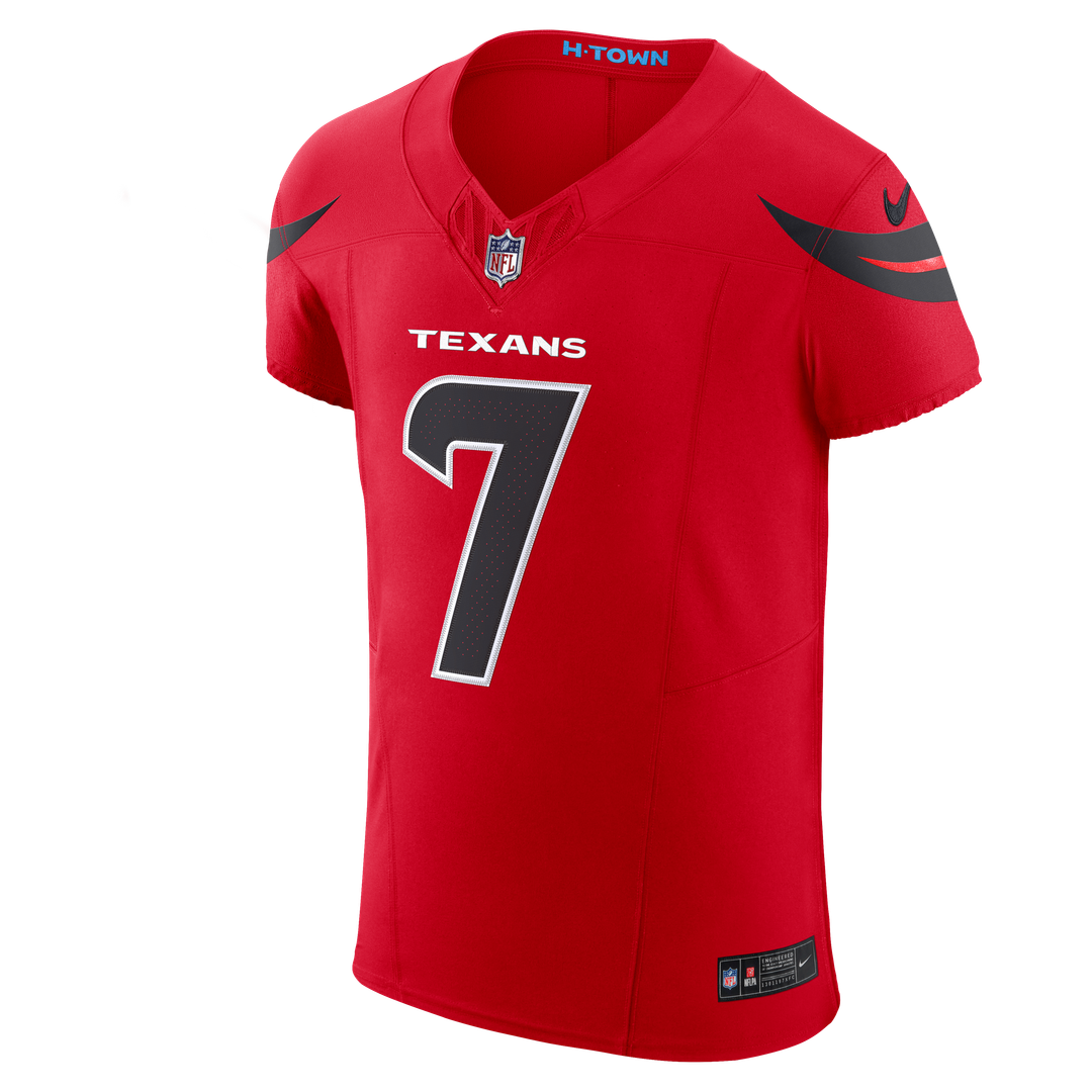 Men's Houston Texans C.J. Stroud Nike Red Alternate Vapor F.U.S.E. Elite Jersey