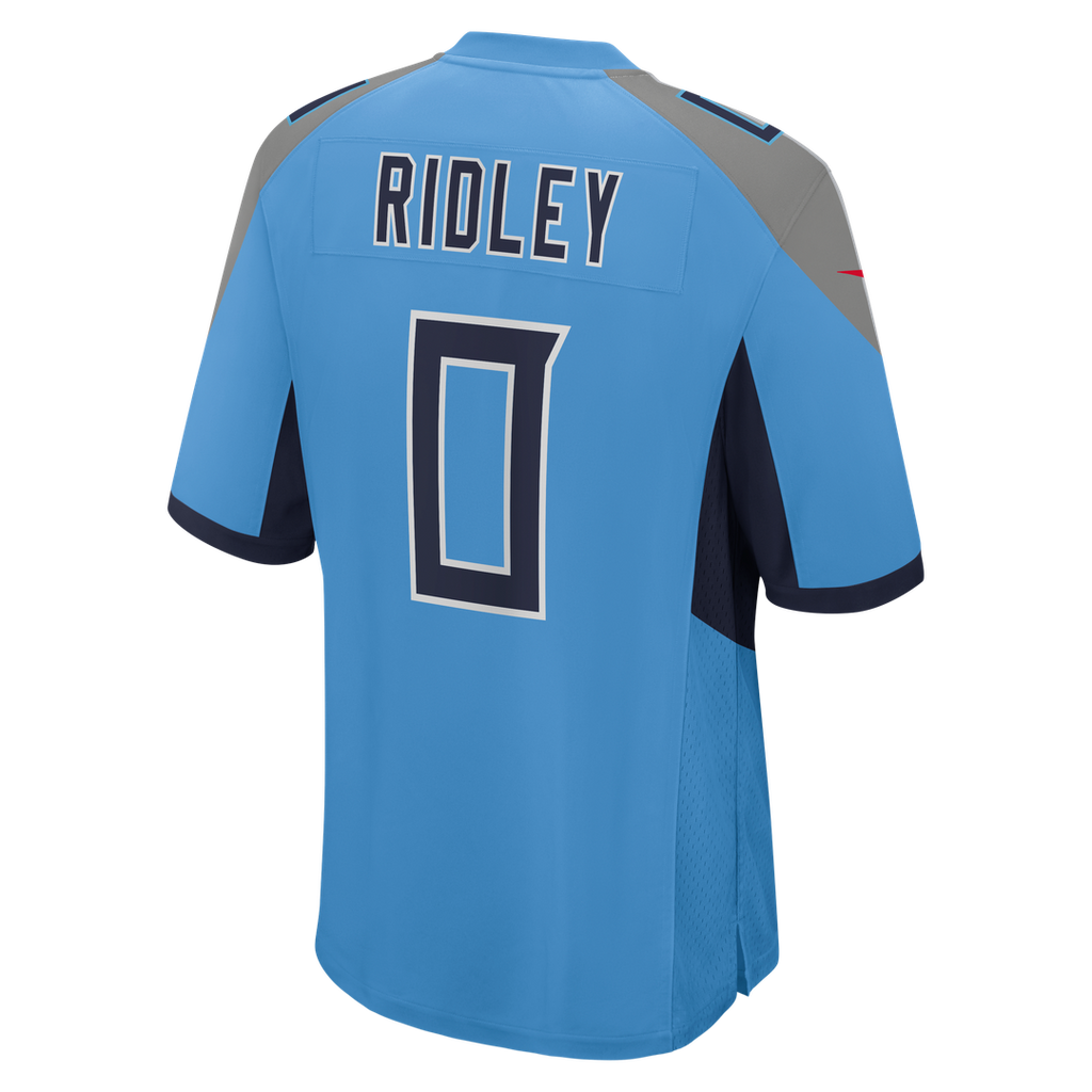 Men's Tennessee Titans Calvin Ridley Nike  Light Blue Team Game Jersey
