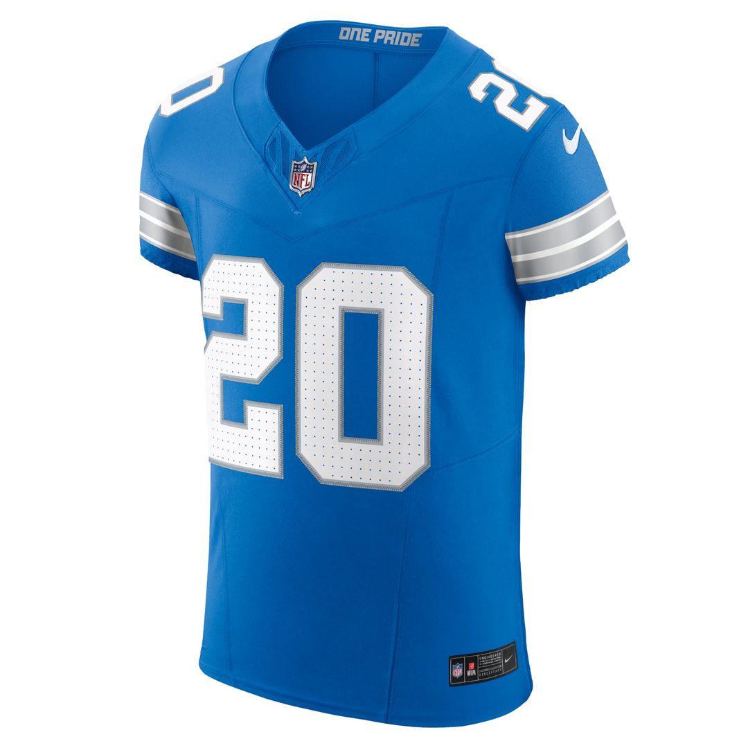 Men's Detroit Lions Barry Sanders Nike Blue Team Vapor F.U.S.E. Elite Jersey