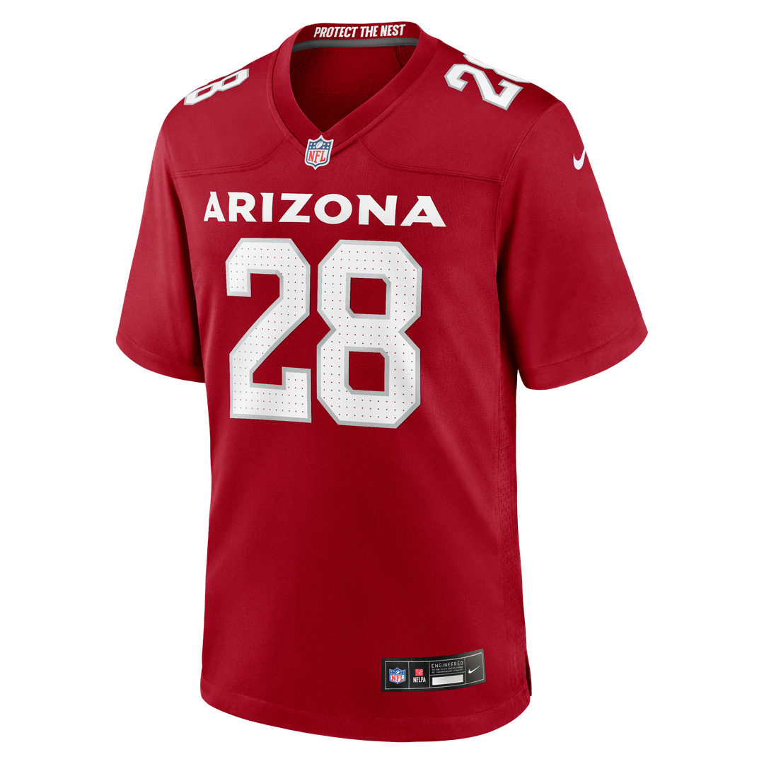 Men's Arizona Cardinals Elijah Jones Nike  Cardinal Team Game Jersey