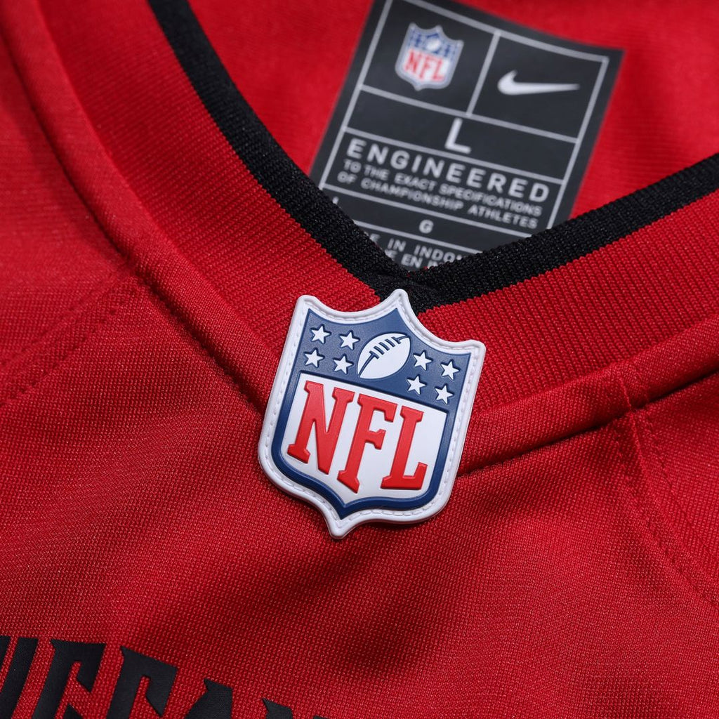 Men's Tampa Bay Buccaneers James Wilder Nike Red Game Retired Player Jersey