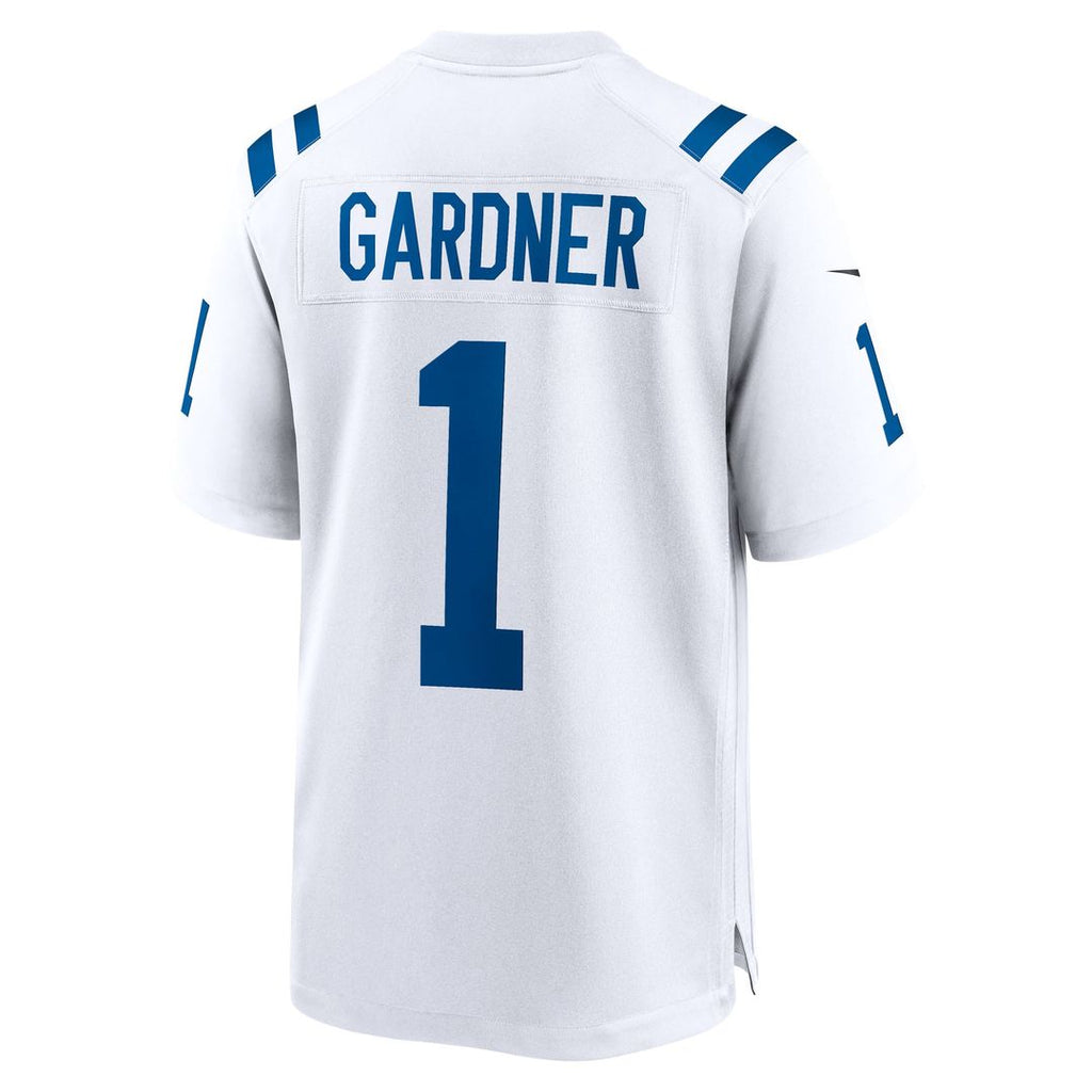 Men's Indianapolis Colts Ahmad Sauce Gardner Nike  White  Game Jersey