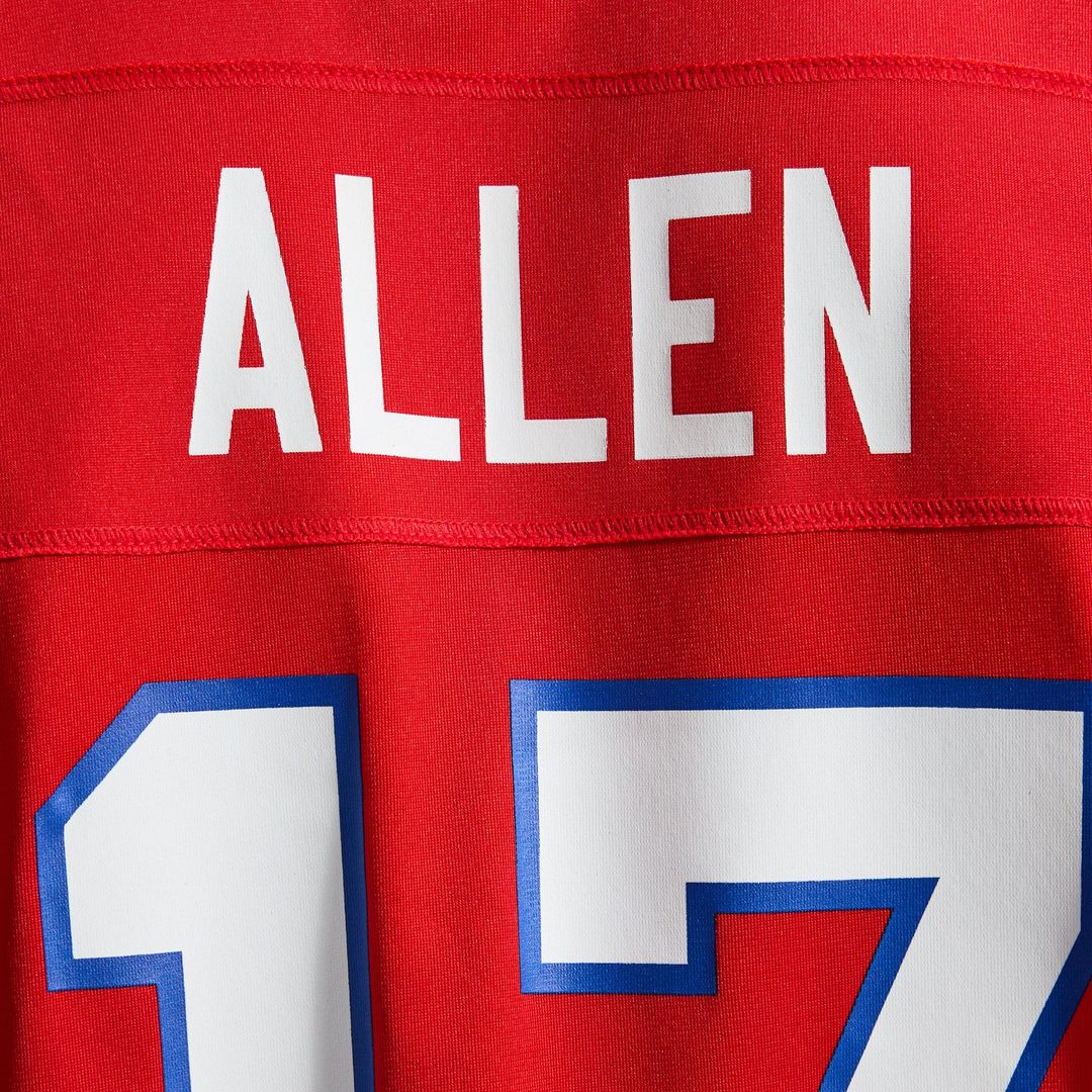 Men's Buffalo Bills Josh Allen Nike Gray Nickel City Game Jersey
