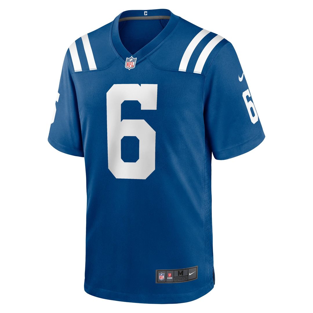 Men's Indianapolis Colts Anthony Gould Nike  Royal Game Jersey