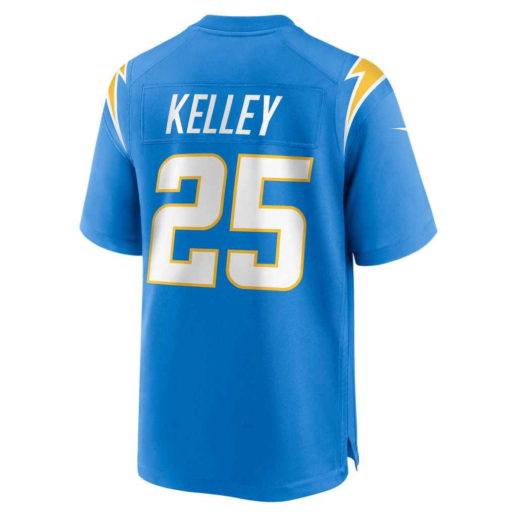 Men's Los Angeles Chargers Joshua Kelley Nike Powder Blue Game Jersey