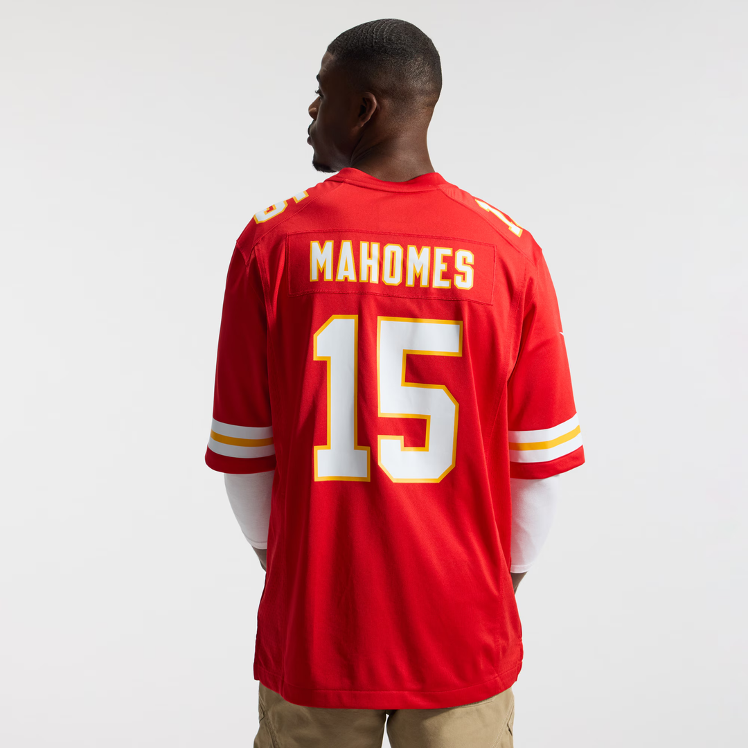 Men's Kansas City Chiefs Patrick Mahomes Nike Red Game Jersey