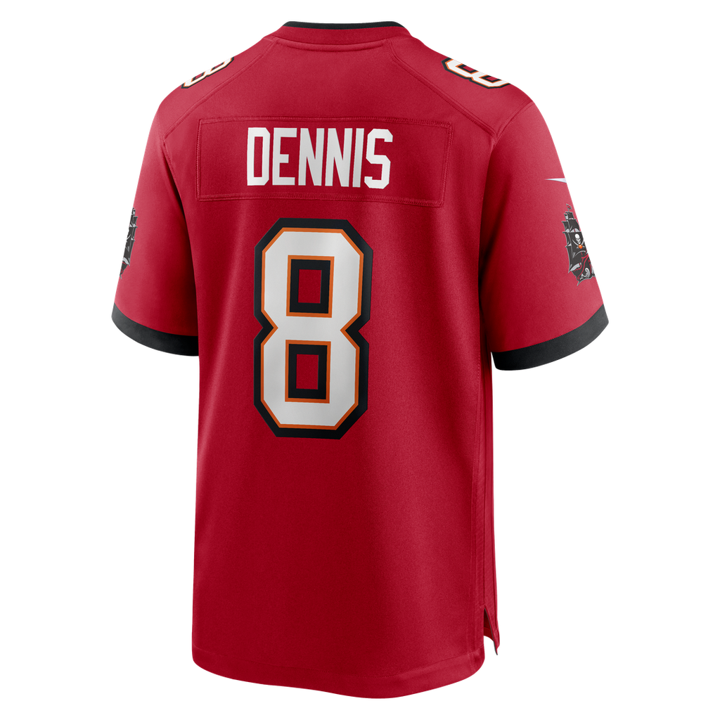 Men's Tampa Bay Buccaneers SirVocea Dennis Nike Red Game Jersey