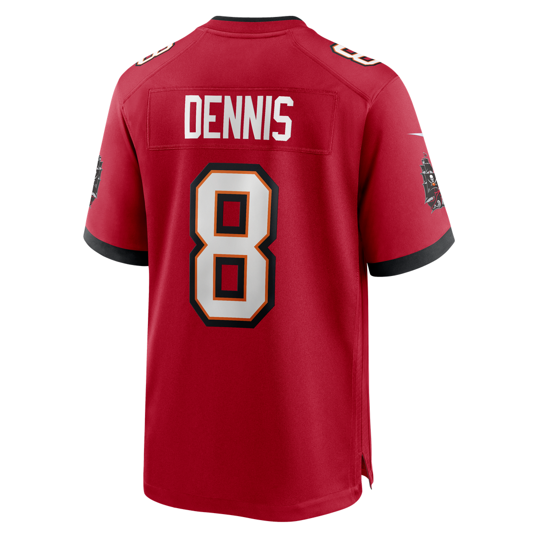 Men's Tampa Bay Buccaneers SirVocea Dennis Nike Red Game Jersey