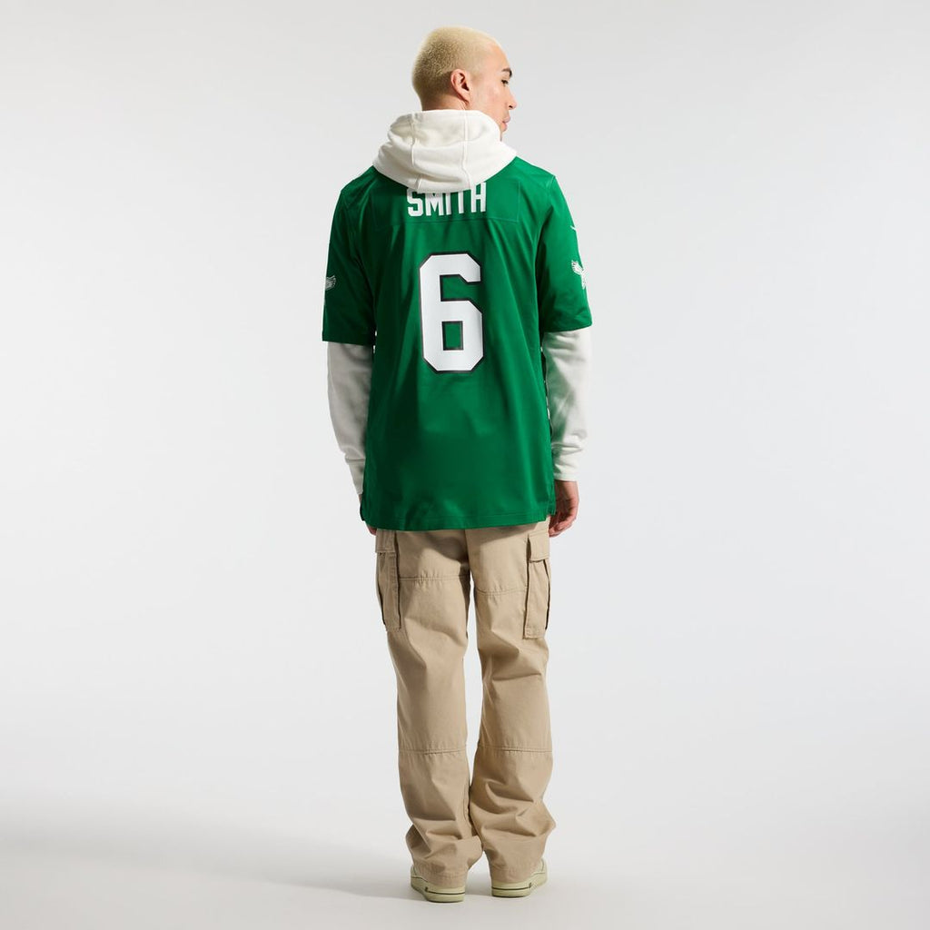 Men's Philadelphia Eagles DeVonta Smith Nike Kelly Green Alternate Game Player Jersey