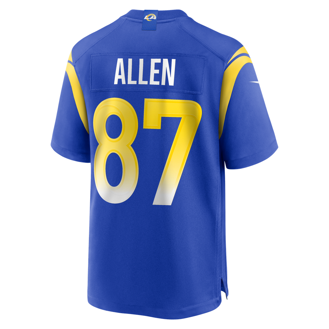 Men's Los Angeles Rams Davis Allen Nike Royal Home Game Jersey