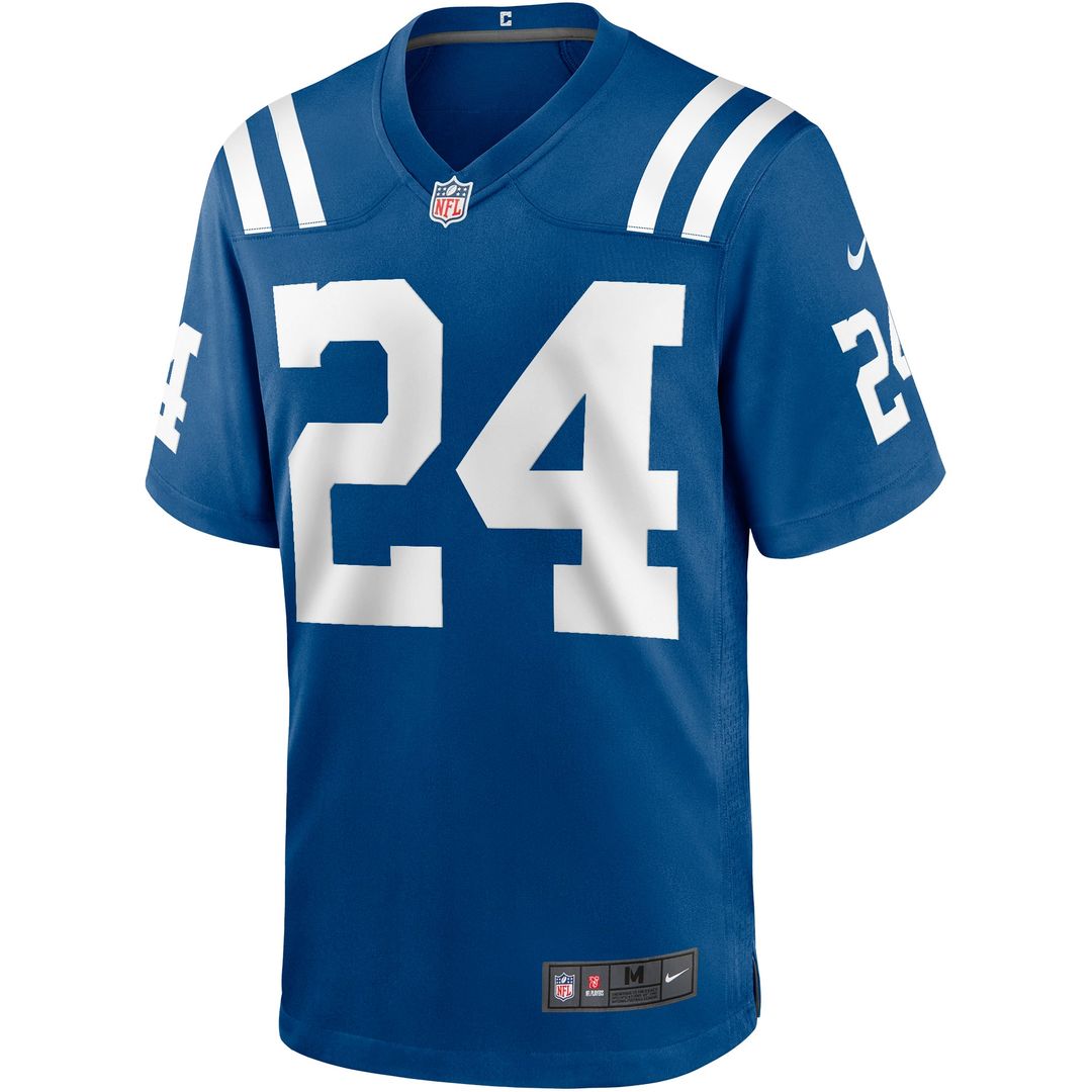 Men's Indianapolis Colts Lenny Moore Nike Royal Game Retired Player Jersey