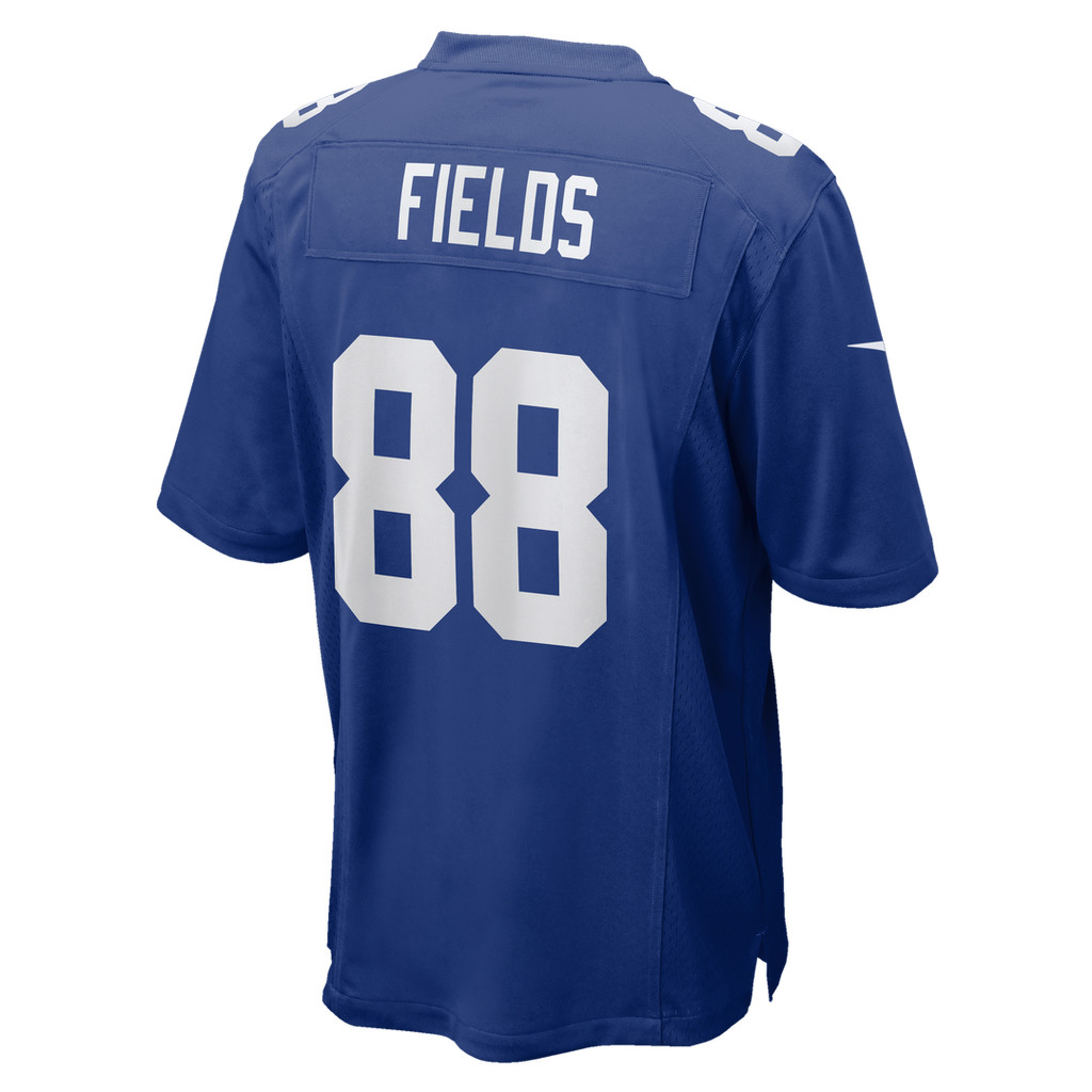 Men's New York Giants Malachi Fields Nike Royal Team Game Jersey