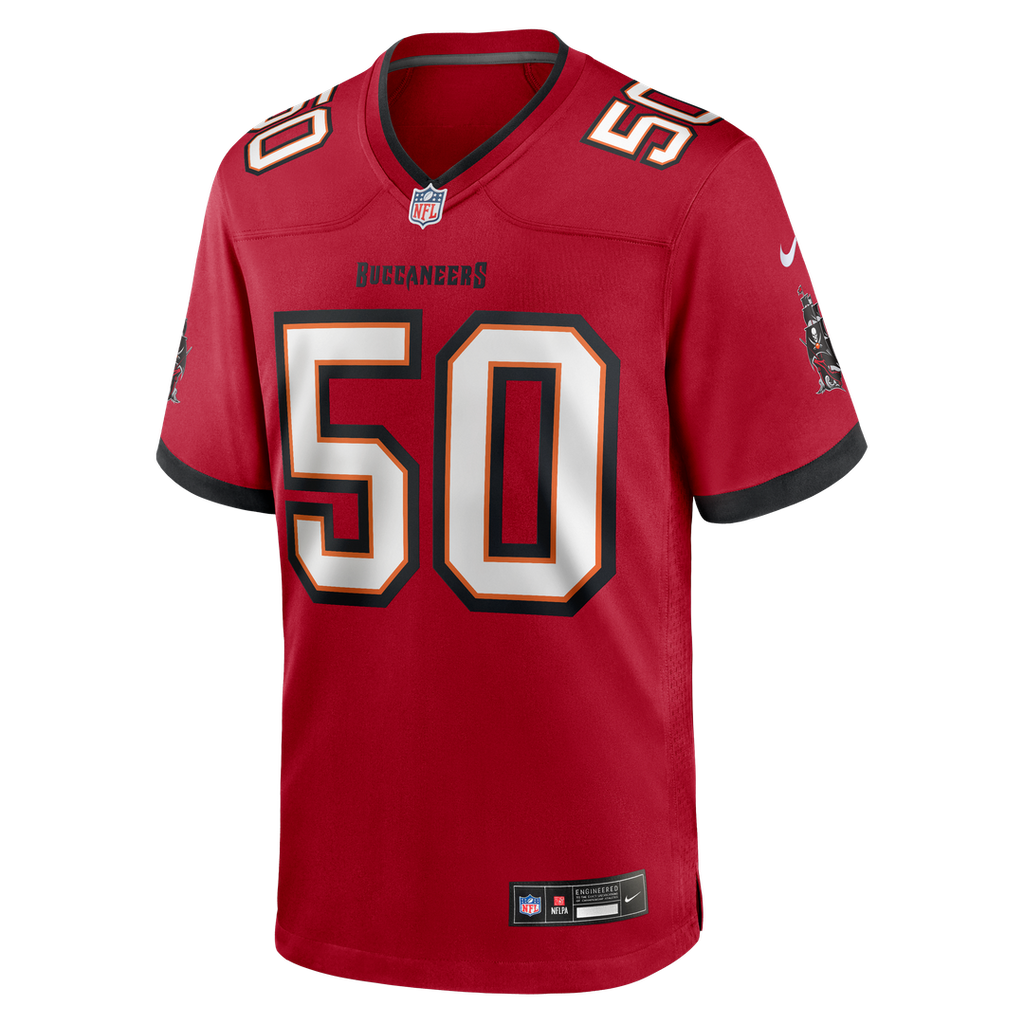 Men's Tampa Bay Buccaneers Vita Vea Nike  Red  Game Jersey