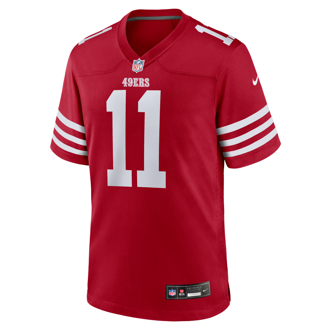 Men's San Francisco 49ers Demarcus Robinson Nike Scarlet Team Game Jersey