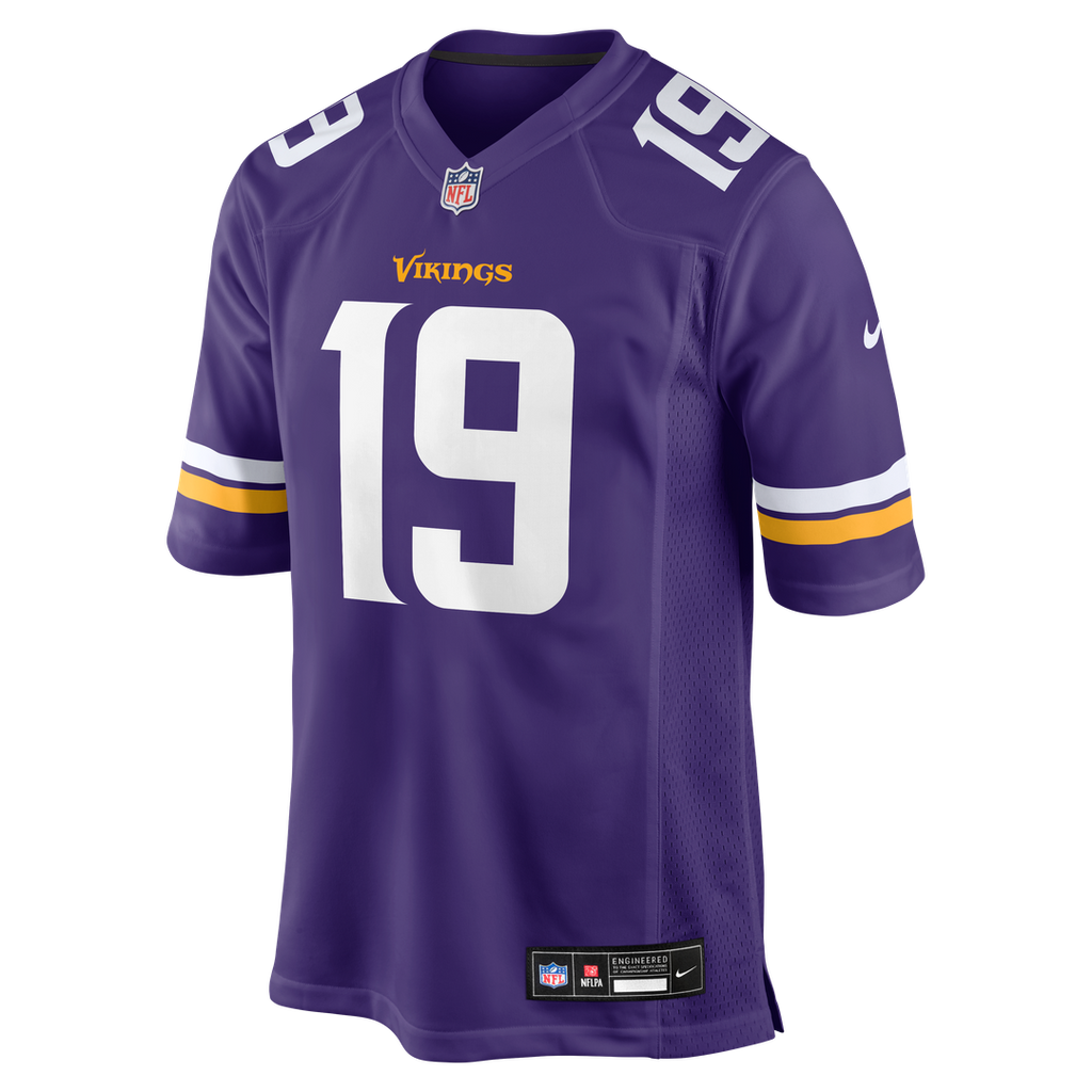 Men's Minnesota Vikings Adam Thielen Nike Purple Game Jersey