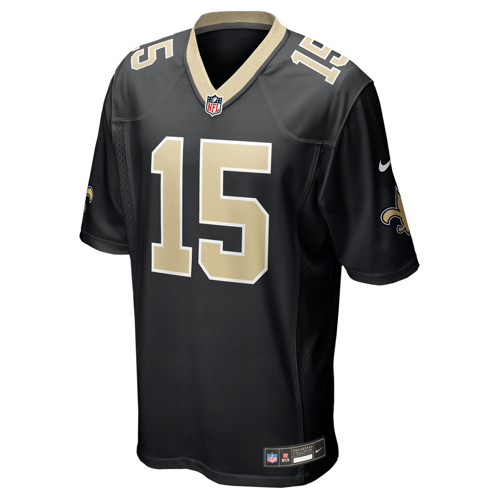 Men's New Orleans Saints Mason Tipton Nike  Black Team Game Jersey