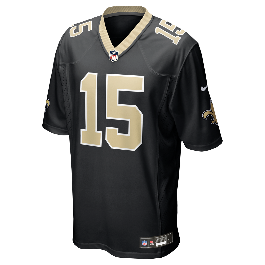 Men's New Orleans Saints Mason Tipton Nike  Black Team Game Jersey