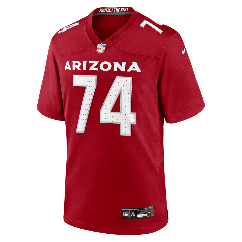 Men's Arizona Cardinals Isaiah Adams Nike  Cardinal Team Game Jersey