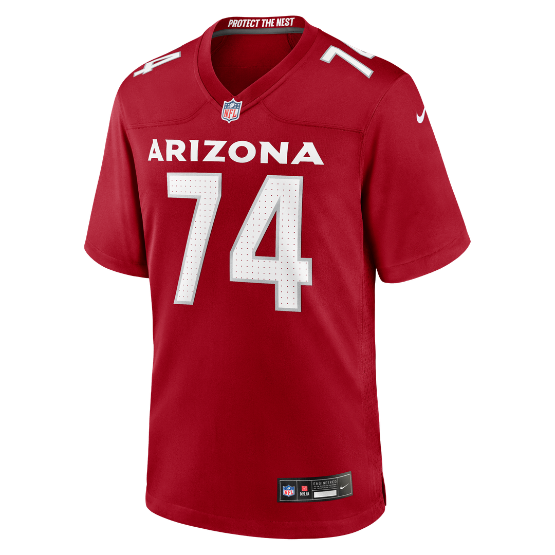 Men's Arizona Cardinals Isaiah Adams Nike  Cardinal Team Game Jersey