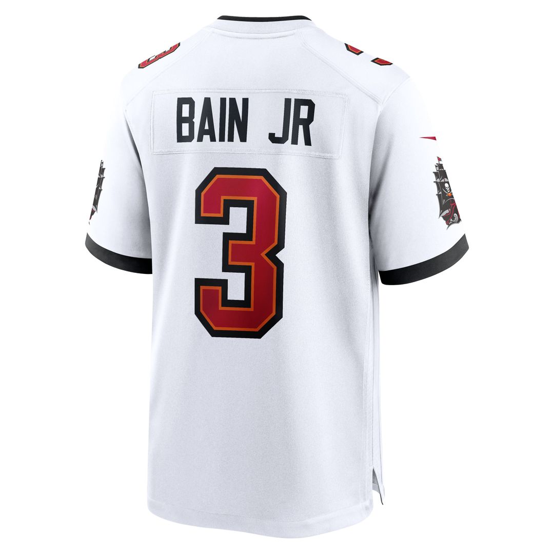 Men's Tampa Bay Buccaneers Rueben Bain Jr. Nike White Game Jersey