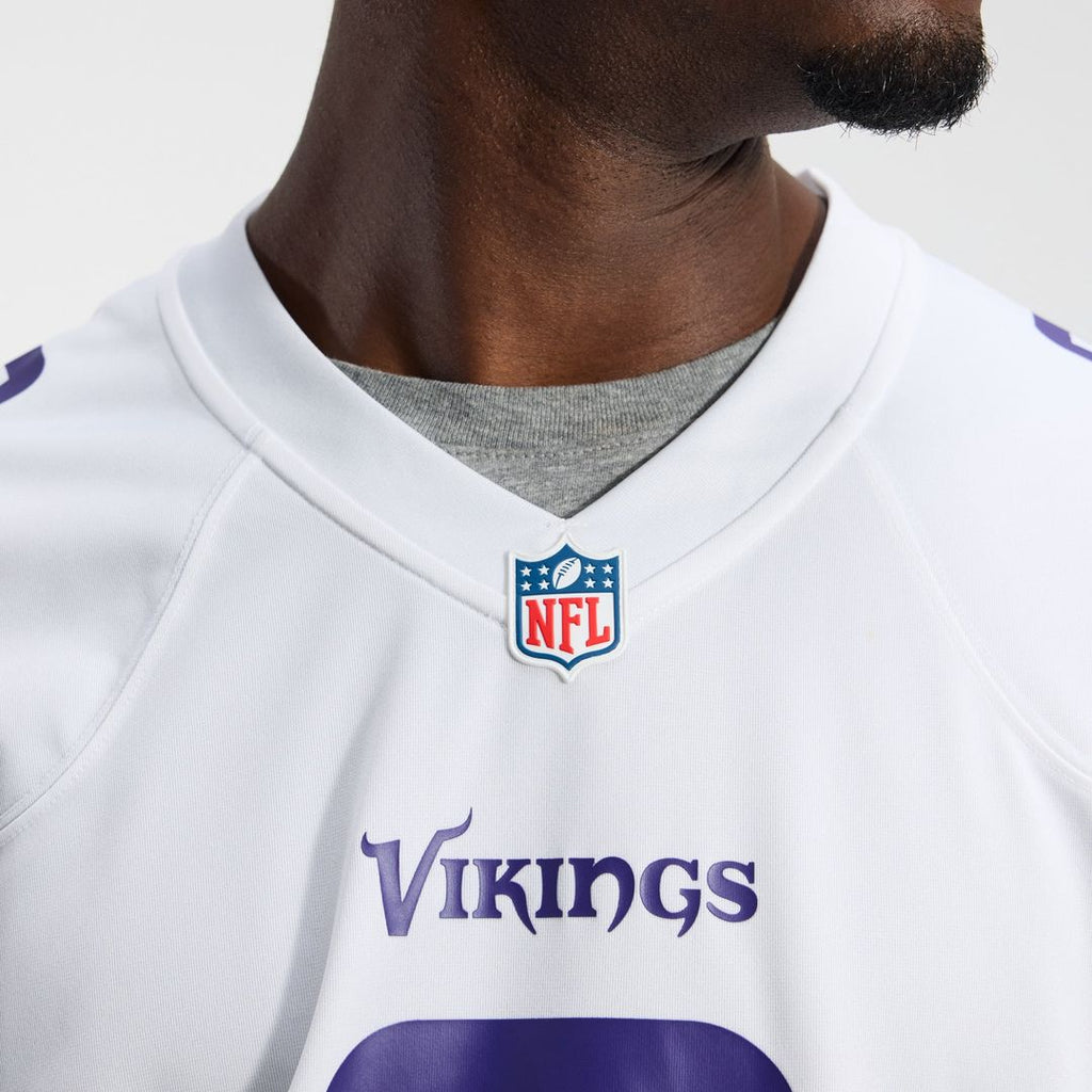 Men's Minnesota Vikings J.J. McCarthy Nike  White Game Jersey