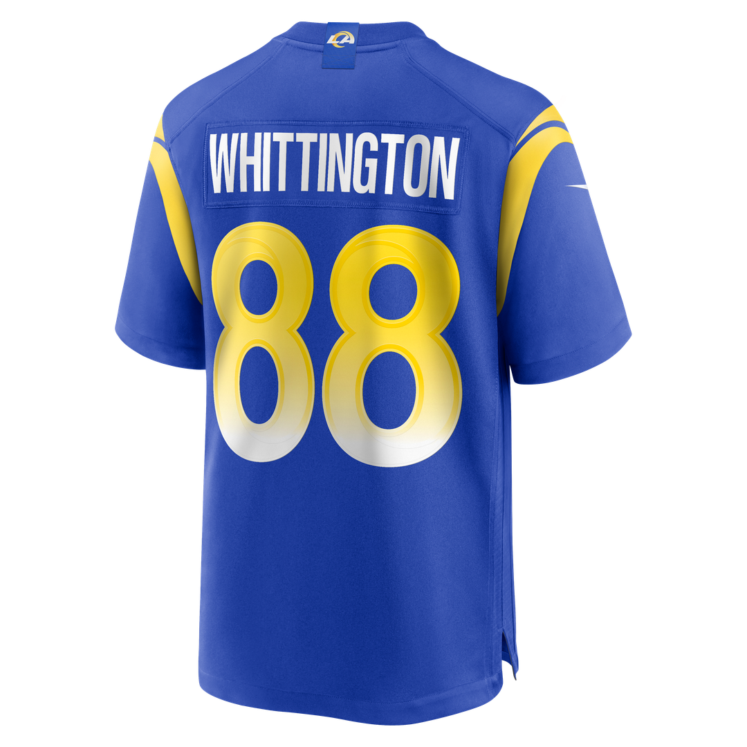 Men's Los Angeles Rams Jordan Whittington Nike  Royal Team Game Jersey