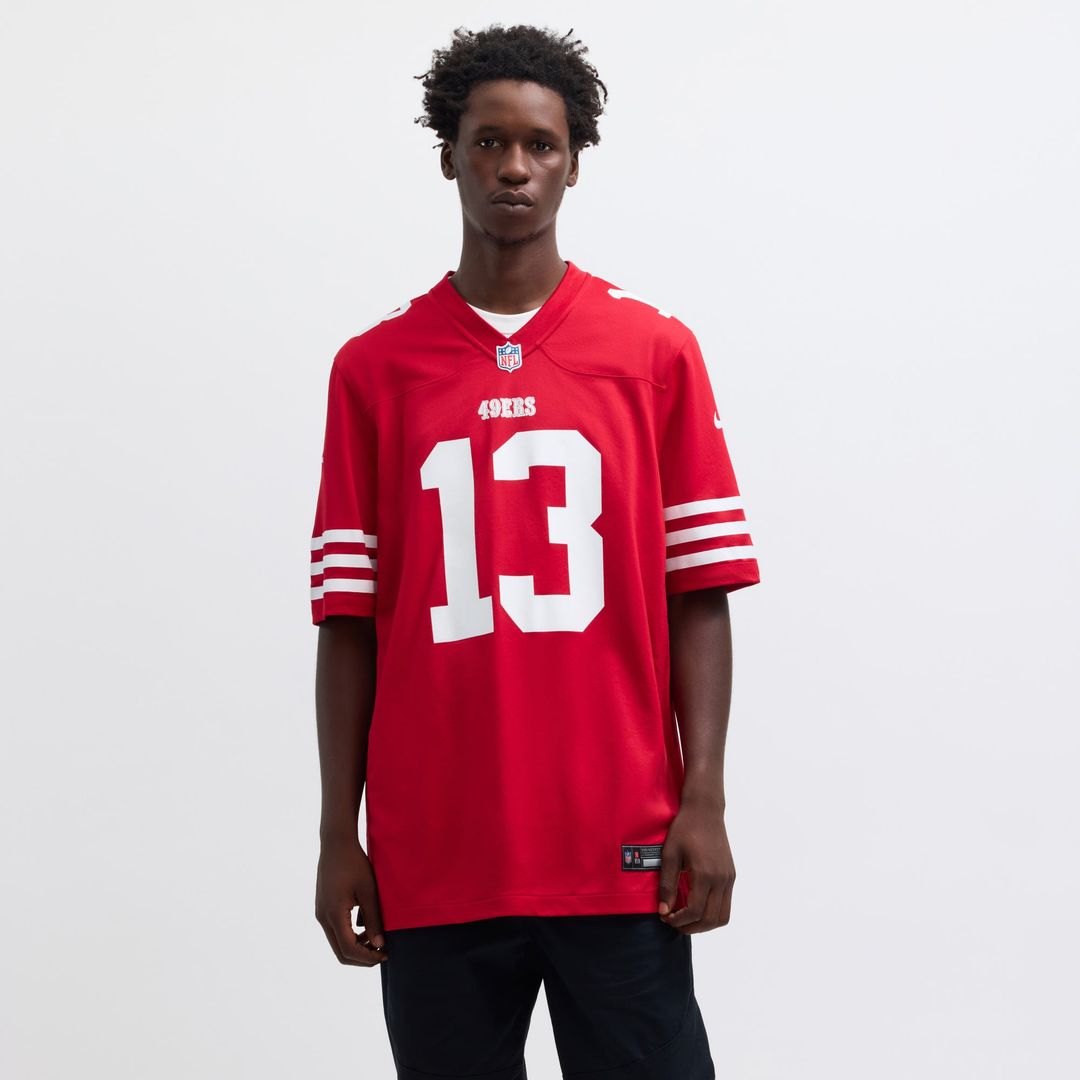 Men's San Francisco 49ers Brock Purdy Nike Scarlet Game Player Jersey
