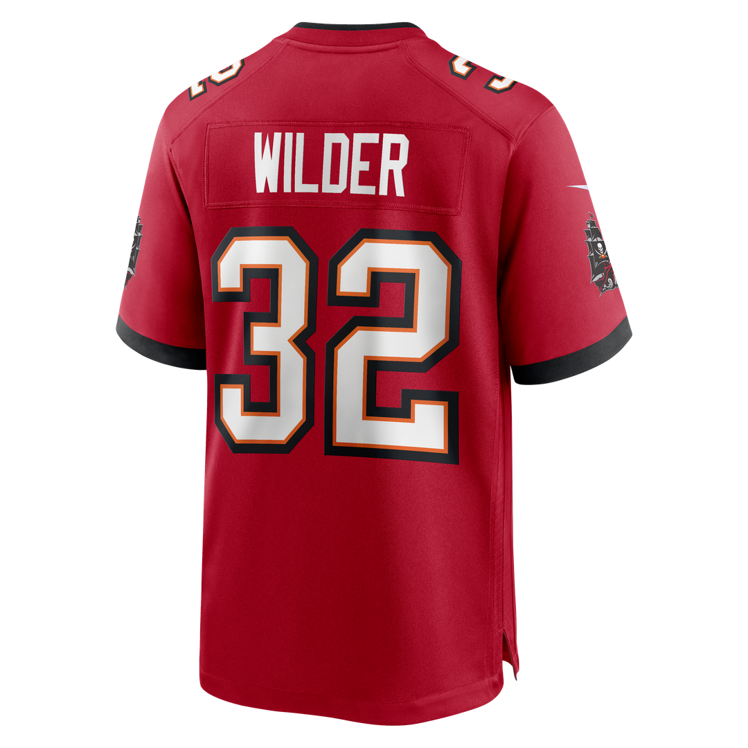 Men's Tampa Bay Buccaneers James Wilder Nike Red Game Retired Player Jersey
