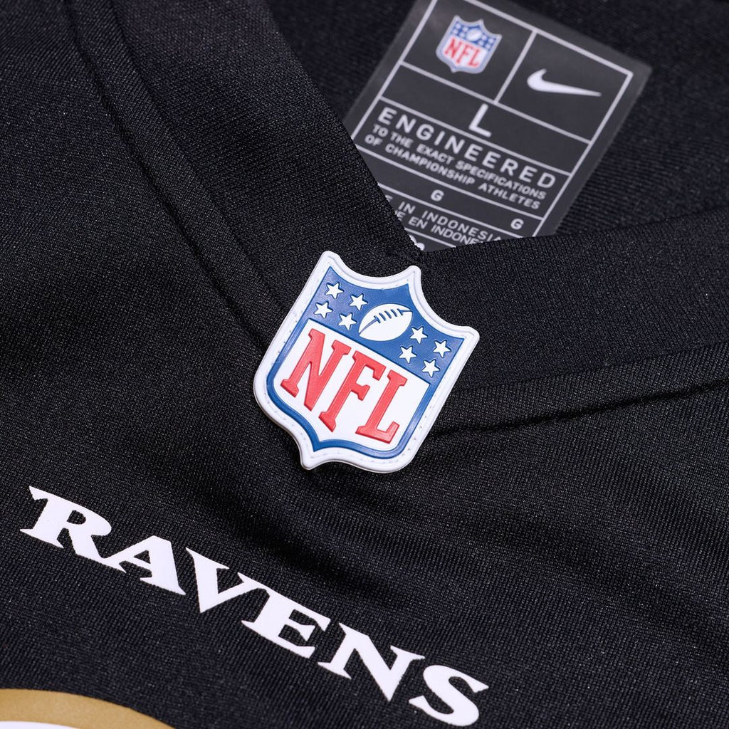 Men's Baltimore Ravens Lamar Jackson Nike White Game Jersey