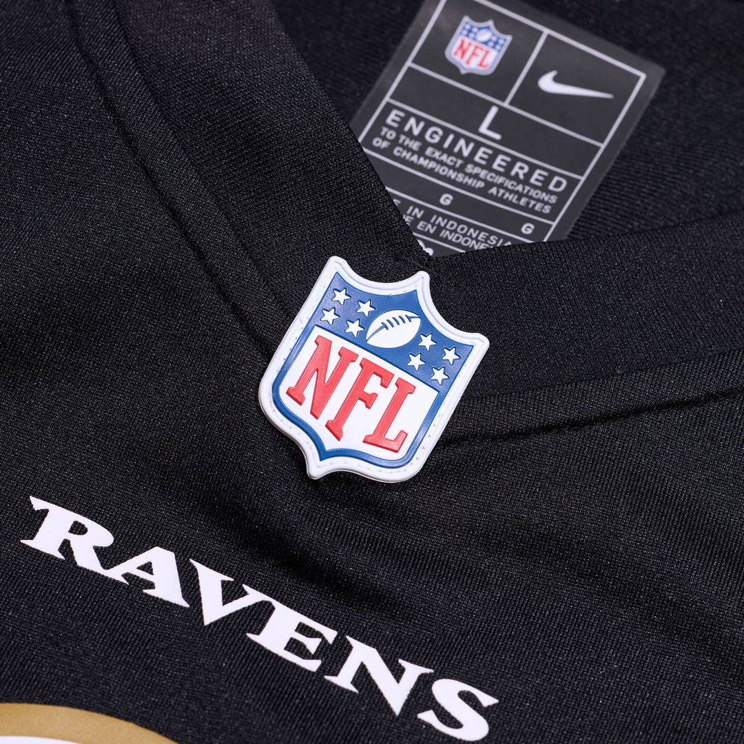 Men's Baltimore Ravens Lamar Jackson Nike White Game Jersey