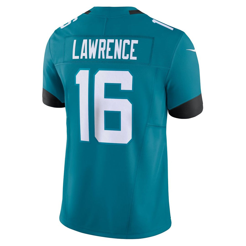 Men's Jacksonville Jaguars Trevor Lawrence Nike Teal Vapor F.U.S.E. Limited Jersey