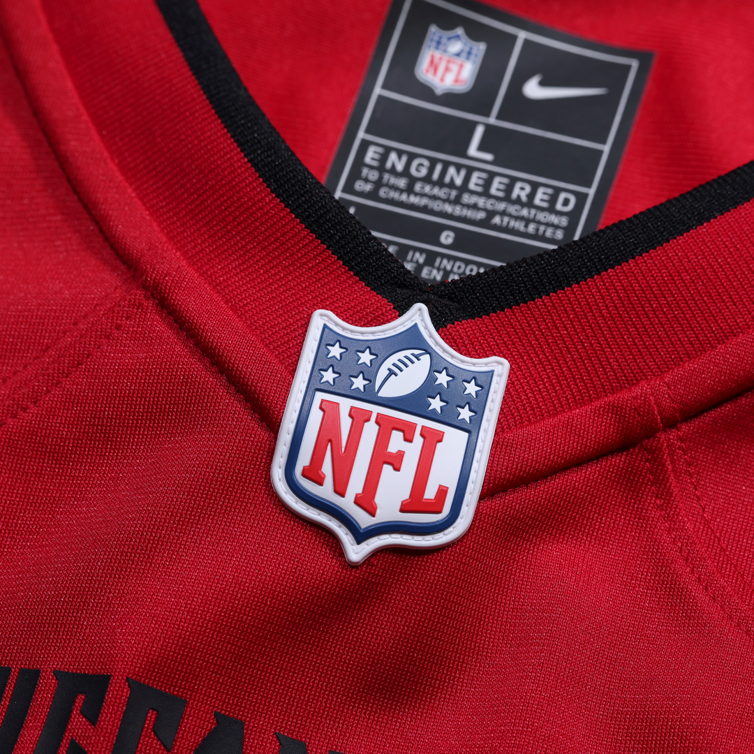 Men's Tampa Bay Buccaneers Haason Reddick Nike  Red Team Game Jersey
