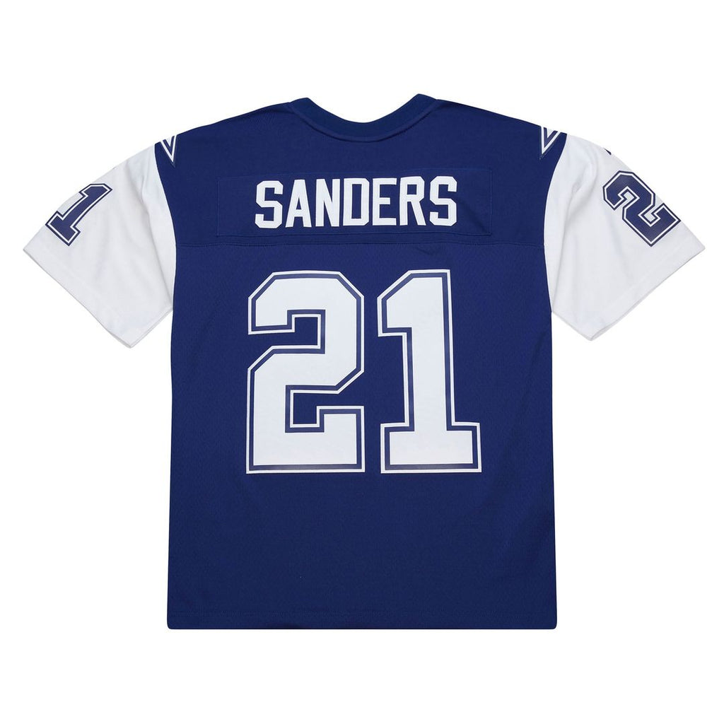 Men's Dallas Cowboys Deion Sanders Mitchell & Ness Navy 1995 Legacy Replica Jersey